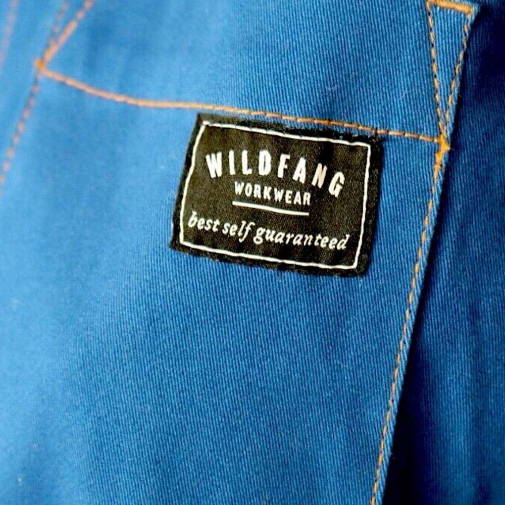 Wildfang The Essential Chore Coat Barn Jacket Cobalt Blue XS - Picture 4 of 5